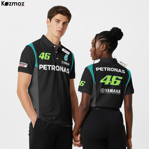 VR46 Polo Shirt 2021 - PETRONAS Yamaha SRT Racing Team - 11