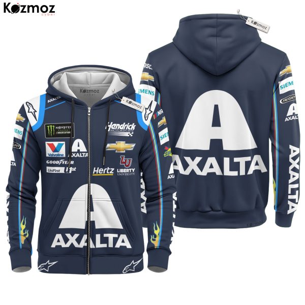William Byron Shirt Hoodie Racing Uniform Clothes Nascar Sweatshirt Zip Hoodie Sweatpant - 7