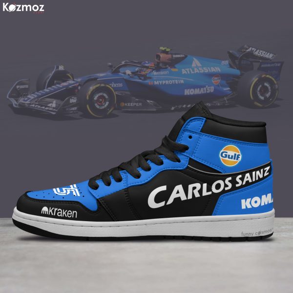 Williams Alex Albon Custom Shoes Livery 2025 Livery FW47 Racing Shoes - 6