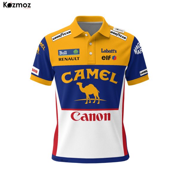 Williams FW14B 1992 Racing Polo Shirt - Team Polo - 6