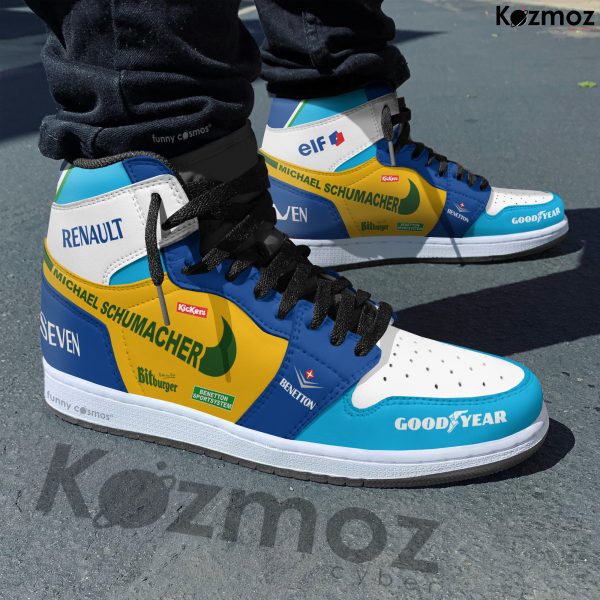 Williams Nelson Piquet Custom Shoes FW11B Livery 1987 Racing Shoes - 5