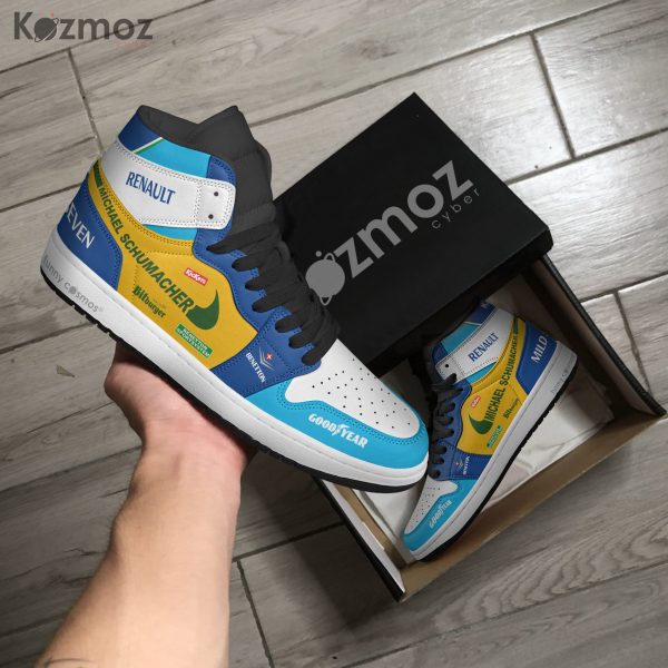 Williams Nelson Piquet Custom Shoes FW11B Livery 1987 Racing Shoes - 7