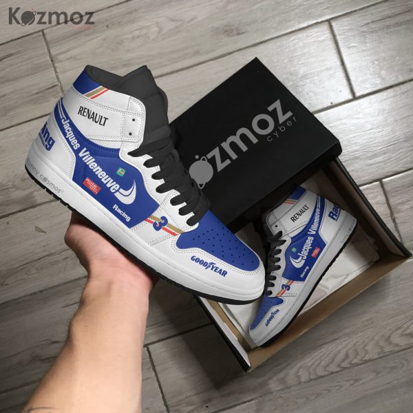 Williams Racing Jacques Villeneuve Custom Shoes FW19 Livery 1997 Racing Shoes - 7