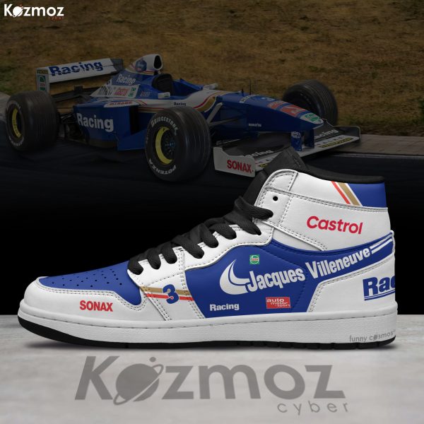 Williams Racing Jacques Villeneuve Custom Shoes FW19 Livery 1997 Racing Shoes - 6