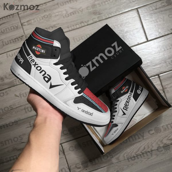 Williams Valtteri Bottas Custom Shoes 2015 Livery FW37 Racing Shoes - 7