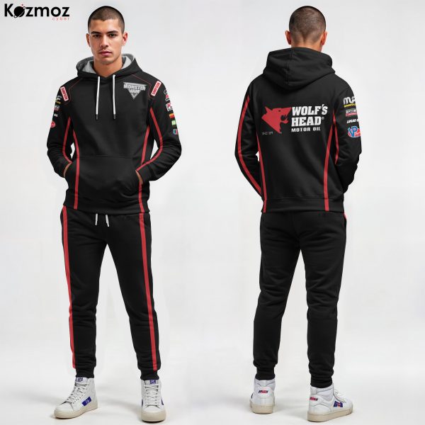Wolf's Head Monster Truck Race Suit Uniform - Monster Jam Racing Suit -