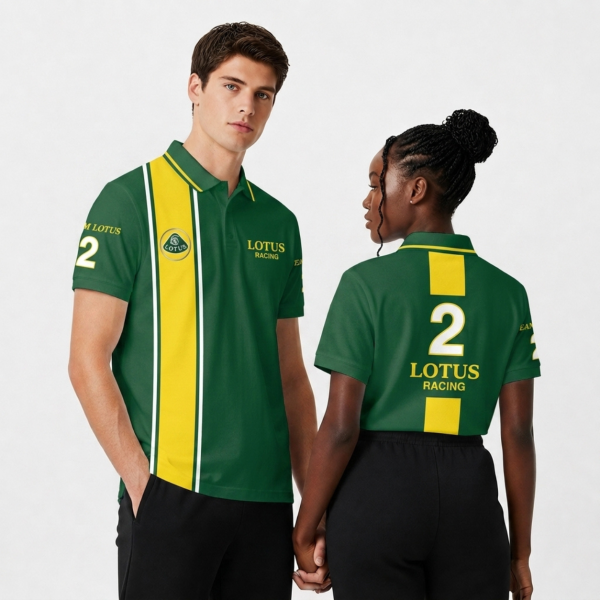 Colin Chapman Lotus 25 1962 - 1965 Limited Edition Ver 2 Custom Polo Shirt - 17