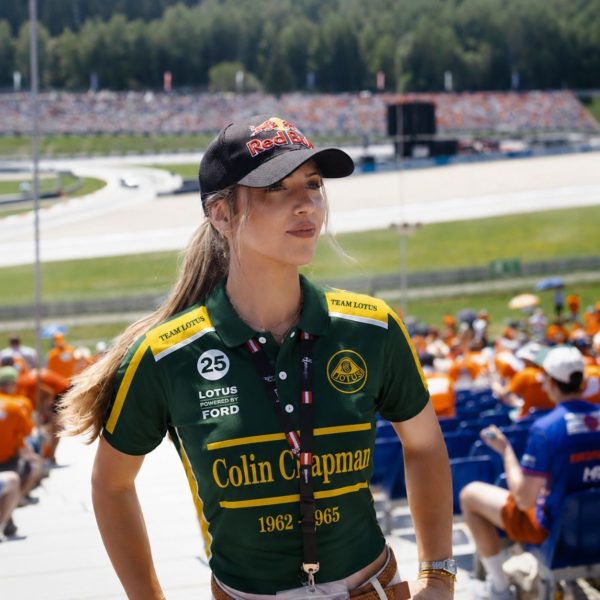 Colin Chapman Lotus 25 1962 - 1965 Green Yellow Custom Polo Shirt - 13