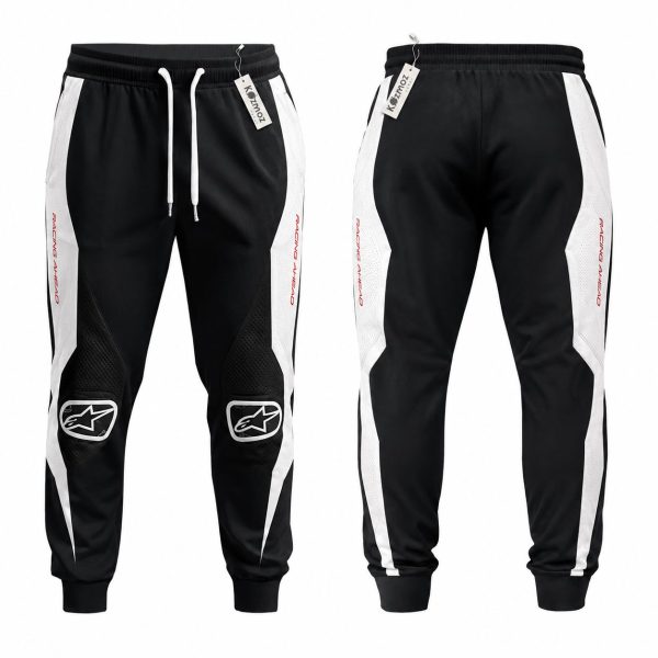Alpinestars GP Plus V4 Sp Leather Suit Black White Version Custom Racing Suit - 8