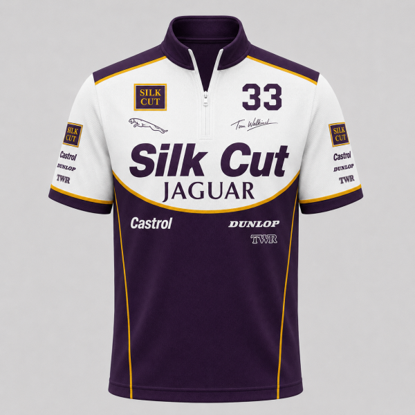 Jaguar XJR-9 #33 24h Le Mans Silk Cut Quarter Zip Shirt - 8