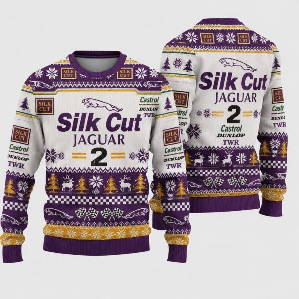 Jaguar XJR-9 #33 24h Le Mans Silk Cut Ugly Xmas Sweater