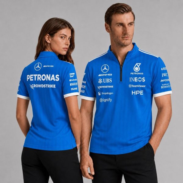 Mer team 2026 Blue Wonder Collection Quarter Zip Jersey - 15