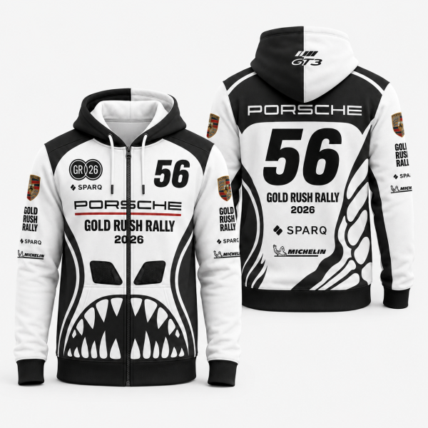 Porsch 911 GT3 Goldrush Rally 2026 Custom Racing Suit - 9