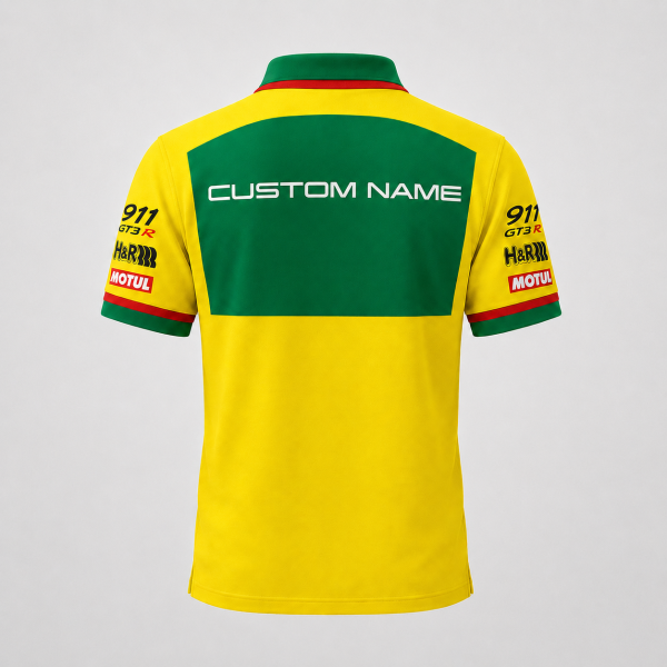 Porsch 911 GT3 R Manthey Racing 2026 Custom Racing Polo - 11