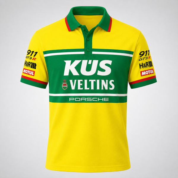 Porsch 911 GT3 R Manthey Racing 2026 Custom Racing Polo - 9