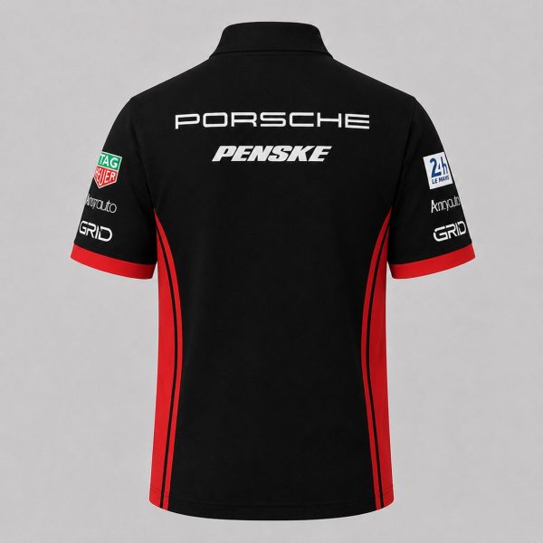 Porsh Penske Le Mans 24h 2025 Custom Quarter Zip Shirt - 8