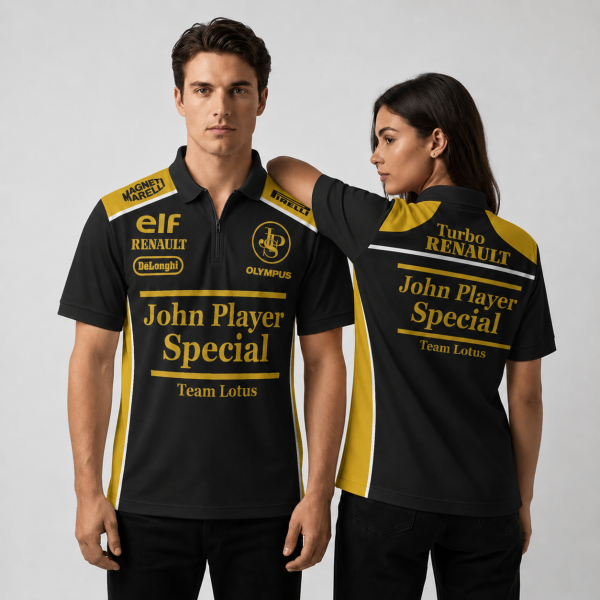 Team Lotus Renault 1986 John Player Special Collection - Quarter Zip Jersey - 11