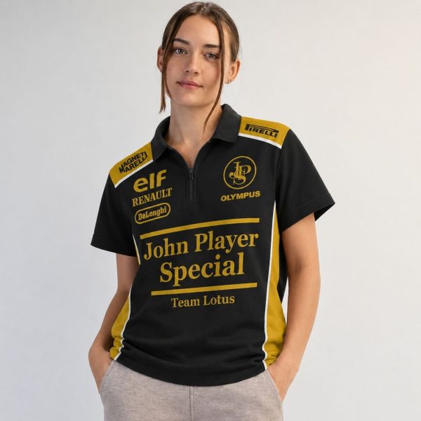 Team Lotus Renault 1986 John Player Special Collection - Quarter Zip Jersey - 11